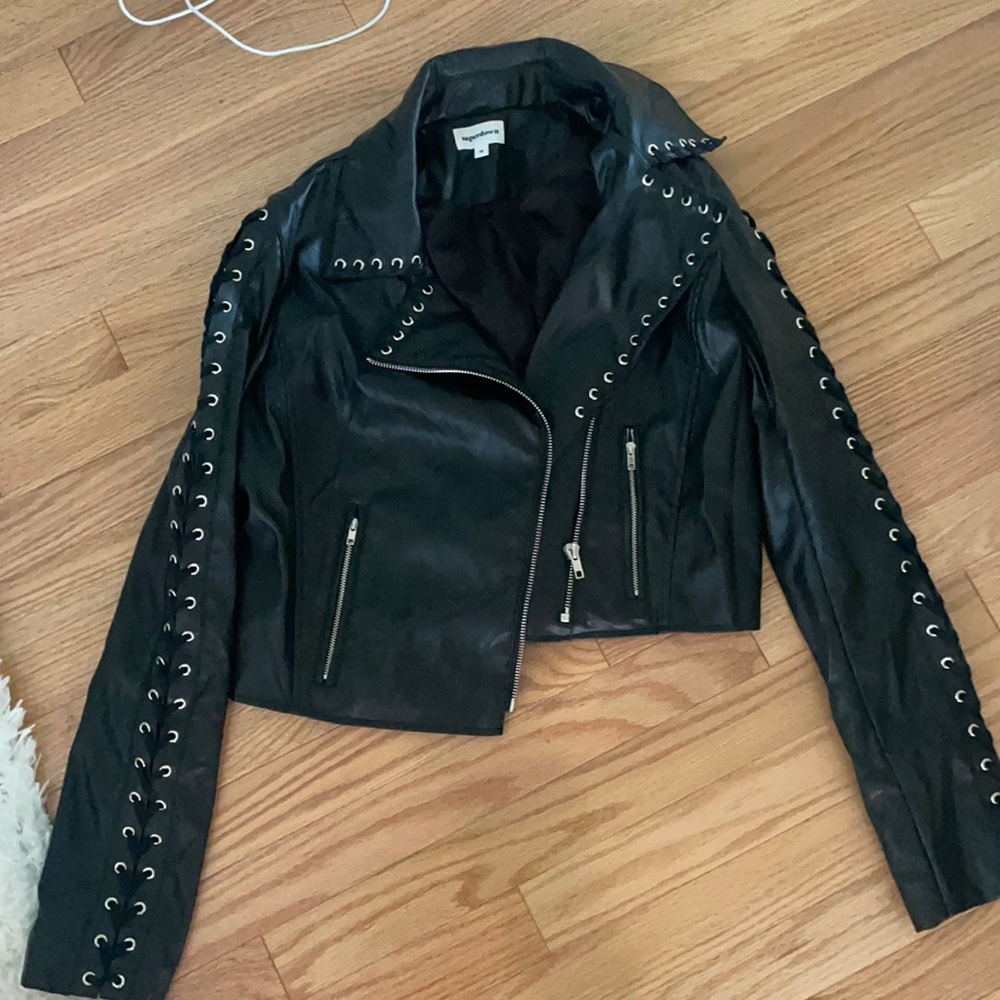 Leather jacket